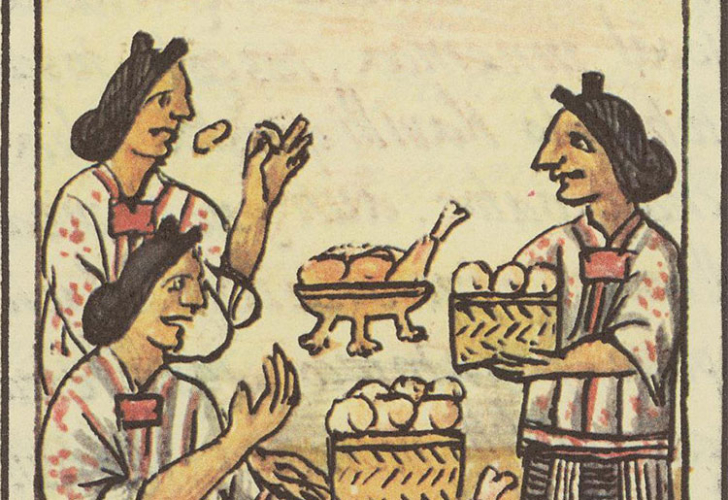 What Did The Aztecs Eat And Drink Mexican Food Of The Middle Ages   Aztec Feast 2 728x500 