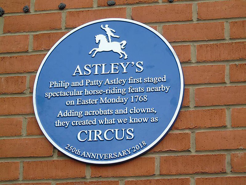 Astley plaque
