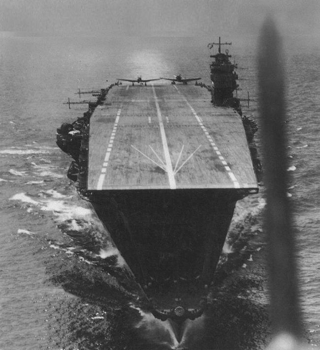 More details Akagi, the flagship of the Japanese carrier striking force which attacked Pearl Harbor, as well as Darwin, Rabaul, and Colombo, in April 1942 prior to the battle.
