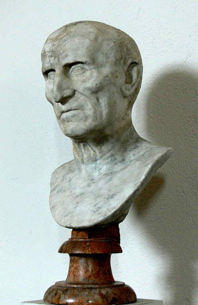 Bust of Ancient Roman Emperor Galba