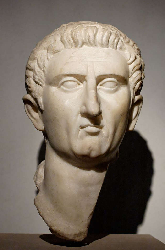 Bust of the Ancient Roman Emperor Nerva