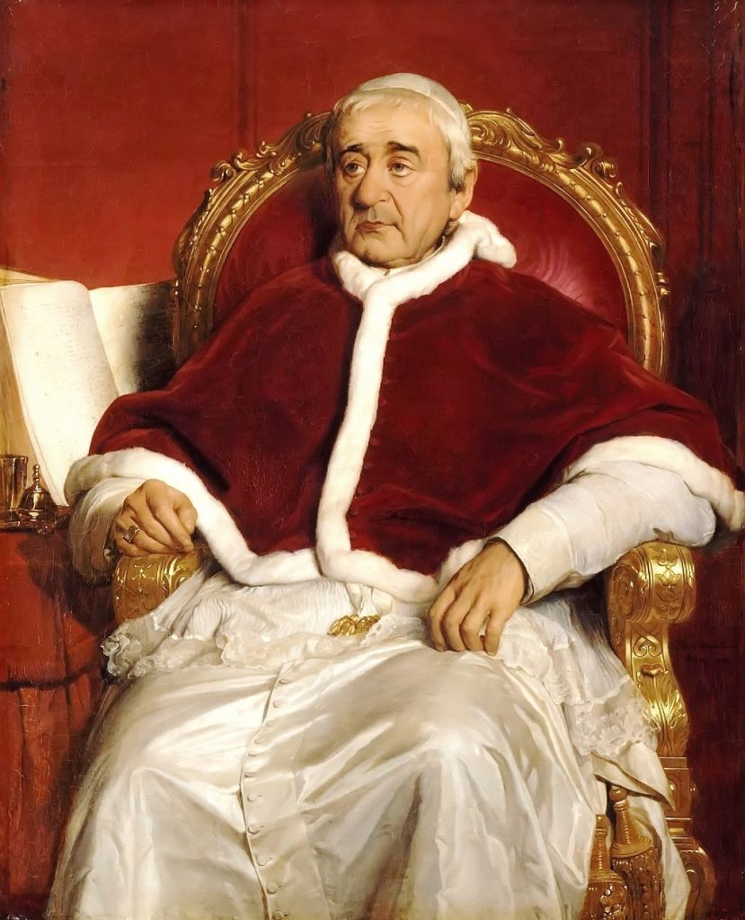 Gregório XVI por Paul Delaroche, 1844