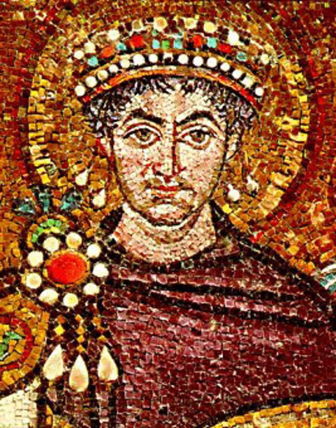 Byzantine Emperor Justinian 