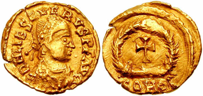 Coin of Libius Severus