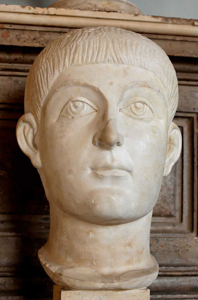 Probable portrait bust of Emperor Valens