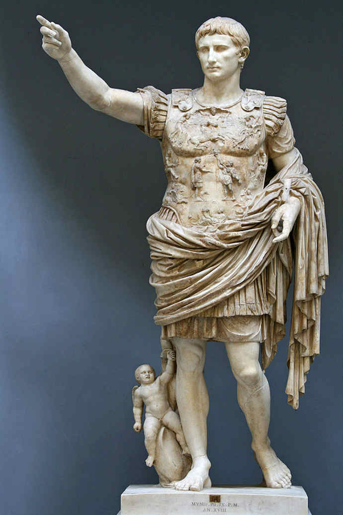 Prima Porta-statuen af kejser Augustus af Rom