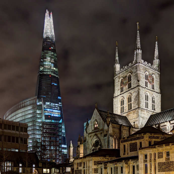 The_Shard_and_Southwark_Cathedral