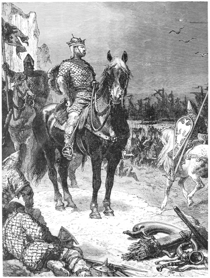 William the Conqueror after the Battle of Hastings.