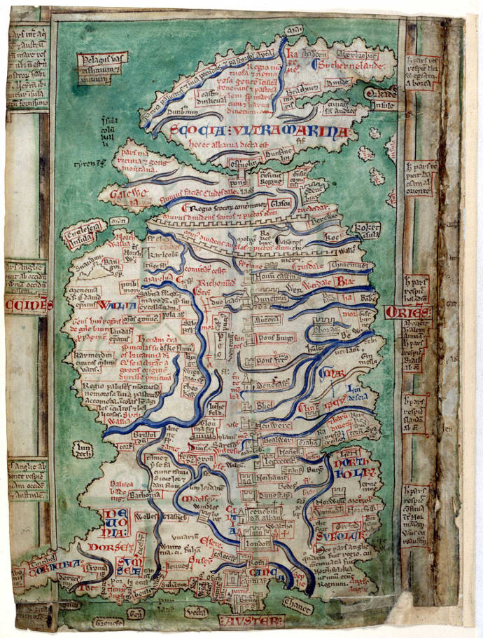 Oldest Map Of England 10 Medieval Maps Of Britain | History Hit