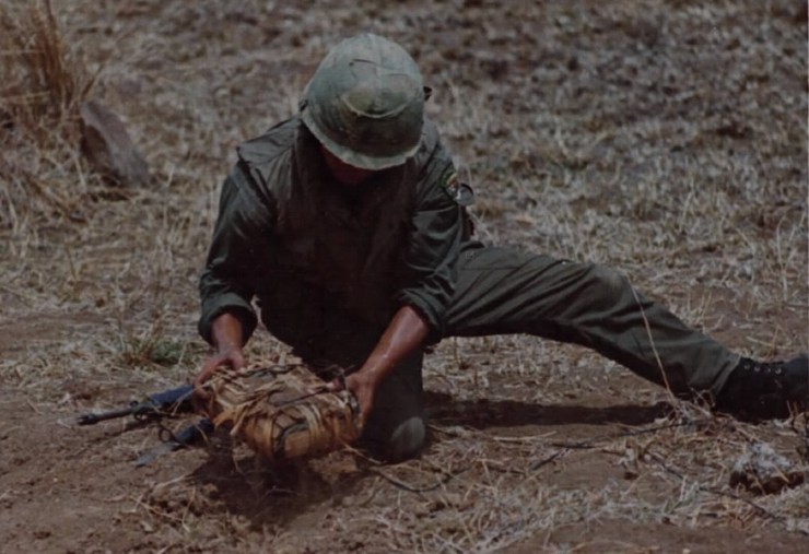 Some of the booby Traps used by the Viet Cong during the Vietnam