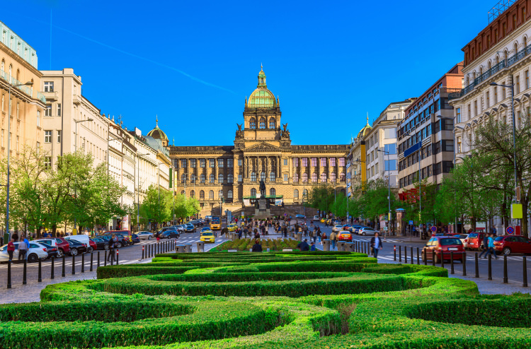 Why is Wenceslas Square famous?