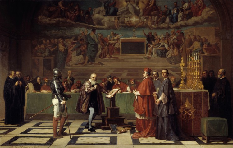 Galileo before the Holy Office - Joseph-Nicolas Robert-Fleury 1847