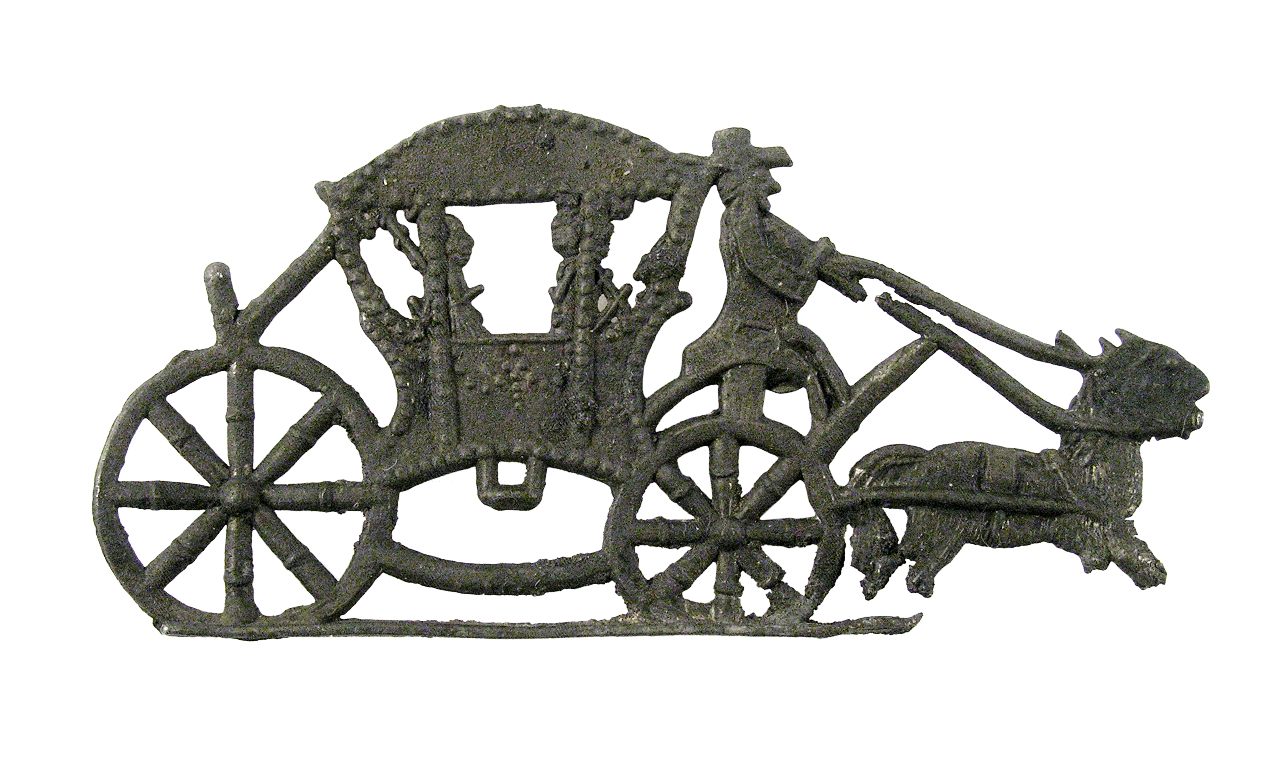 17th century Miniature toy coach