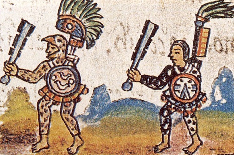 aztec spears and lances