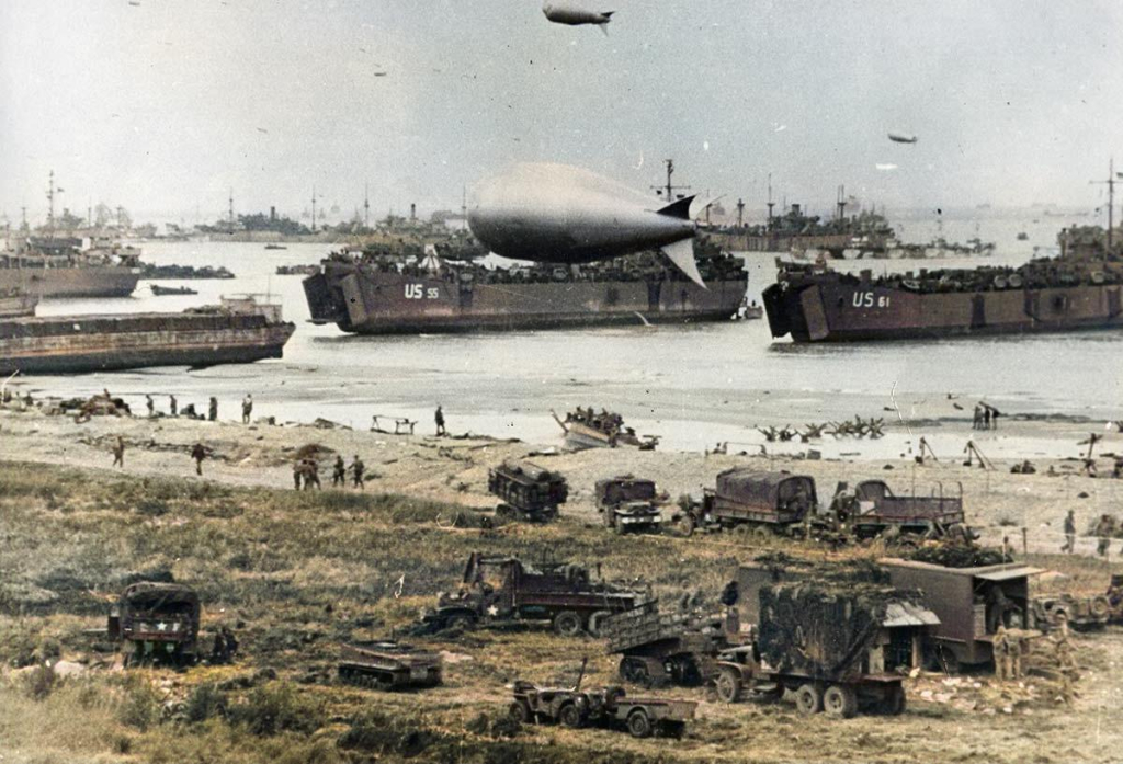 DDay in Pictures Dramatic Photos of the Normandy Landings History Hit