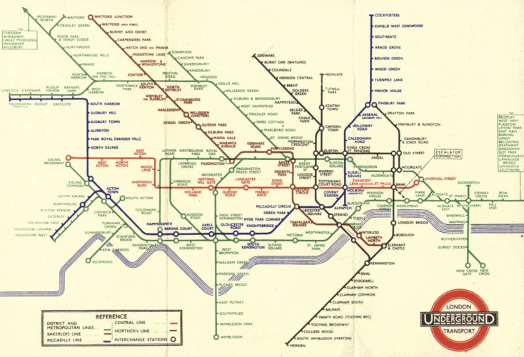 In Pictures: The Evolution of the London Tube Map