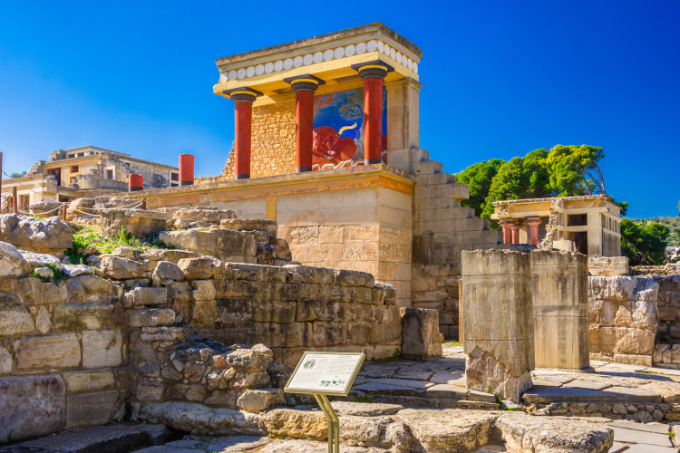 Knossos / 𐀒𐀜𐀰 — Crete / Κρήτη