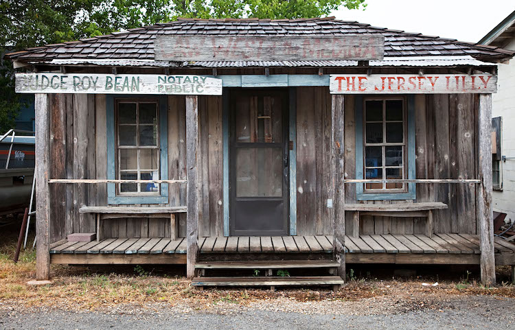 old western saloon front